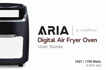 Aria Digital Air Fryer Oven Manual_pdf